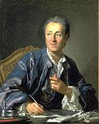 unknow artist Portrait of Denis Diderot Sweden oil painting artist